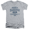 Old School - Property Of Harrison Adult Slim Fit V Neck Cotton