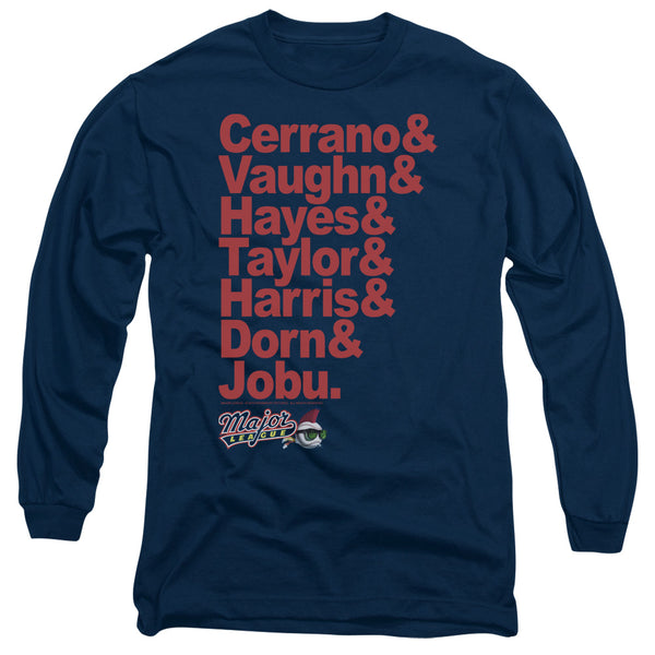 Major League - Team Roster Adult Long Sleeve