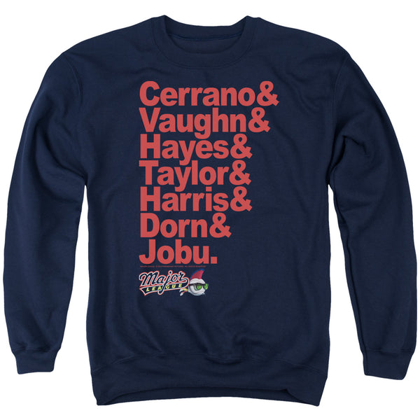 Major League - Team Roster Adult Crewneck Sweatshirt