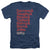 Major League - Team Roster Adult Regular Fit Heather Short Sleeve