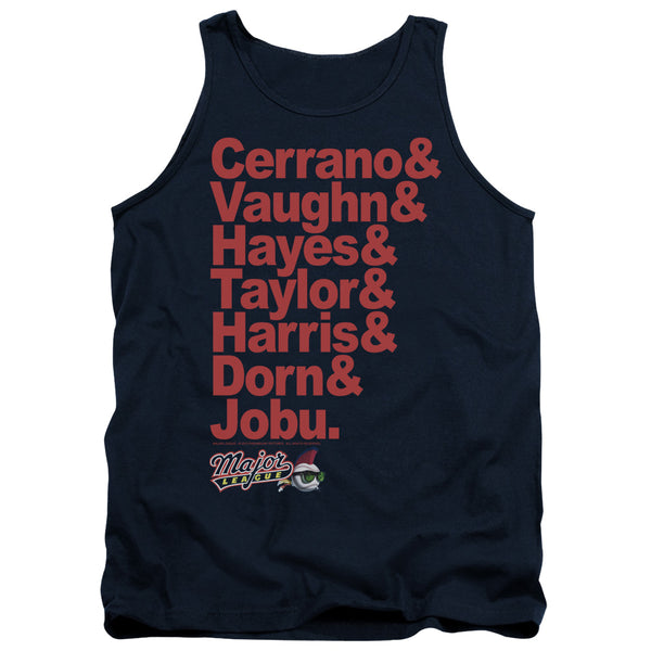 Major League - Team Roster Adult Tank Top