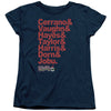 Major League - Team Roster Women's Short Sleeve