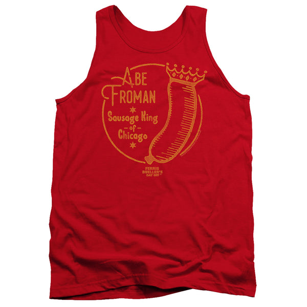 Ferris Bueller - Abe Froman Adult Tank Top