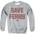 Ferris Bueller - The Save Ferris Adult Crewneck Sweatshirt