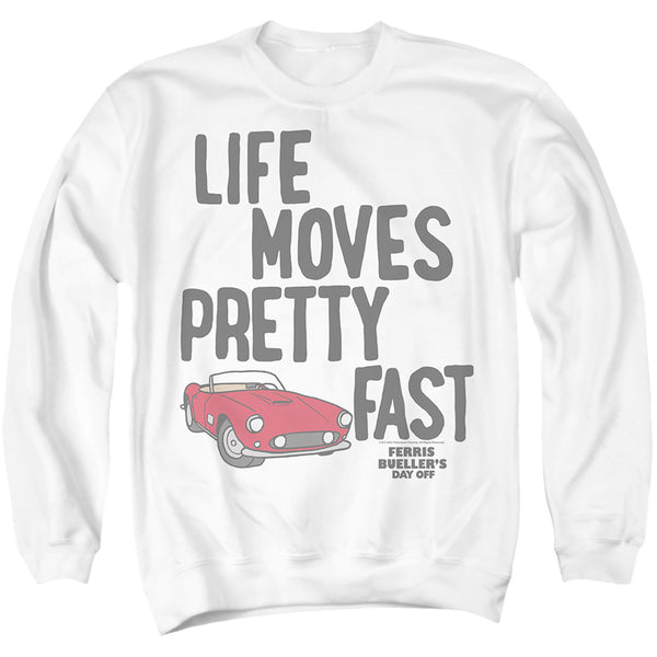 Ferris Bueller - The Slow Down Adult Crewneck Sweatshirt