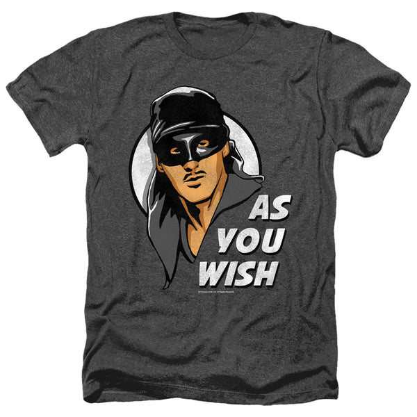 Princess Bride - As You Wish Adult Regular Fit Heather Short Sleeve