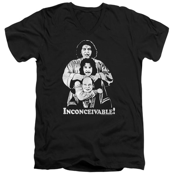 Princess Bride - Inconceivable Adult Slim Fit V Neck Cotton
