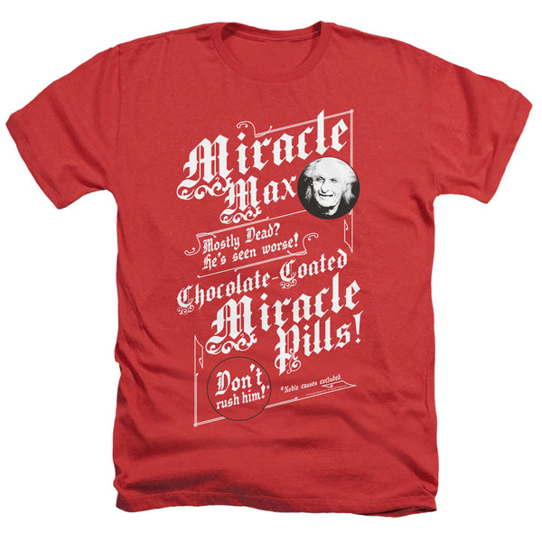 Princess Bride - Miracle Max Adult Regular Fit Heather Short Sleeve