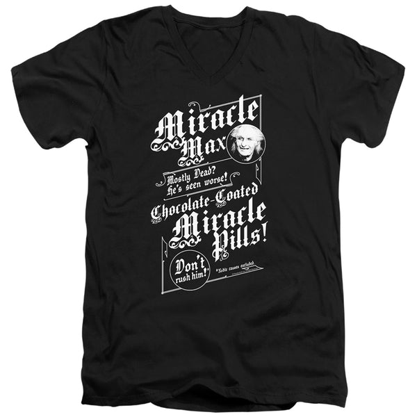 Princess Bride - Miracle Max Adult Slim Fit V Neck Cotton
