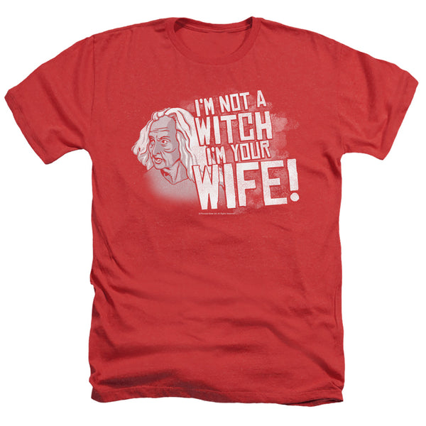 Princess Bride - Not A Witch Adult Regular Fit Heather Short Sleeve