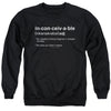 Princess Bride - Definition Adult Crewneck Sweatshirt
