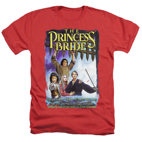 Princess Bride - Alt Poster Adult Regular Fit Heather Short Sleeve