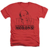 Princess Bride - Morons Adult Regular Fit Heather Short Sleeve