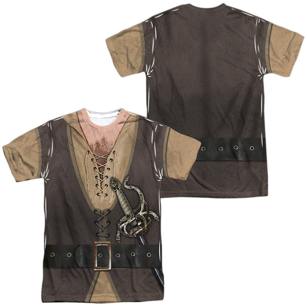 Princess Bride - Montoya Costume (Front - Back Print) Adult Regular Fit Short Sleeve 100% Poly