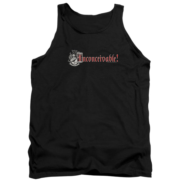 Princess Bride - Vizzini Crest Adult Tank Top
