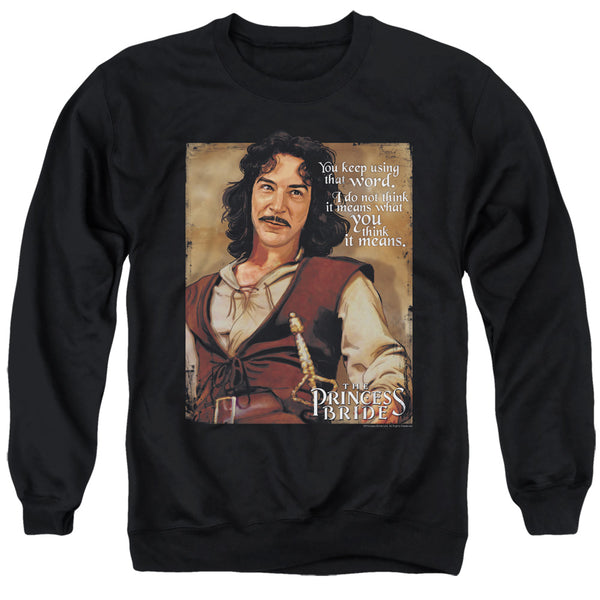 Princess Bride - Word Adult Crewneck Sweatshirt