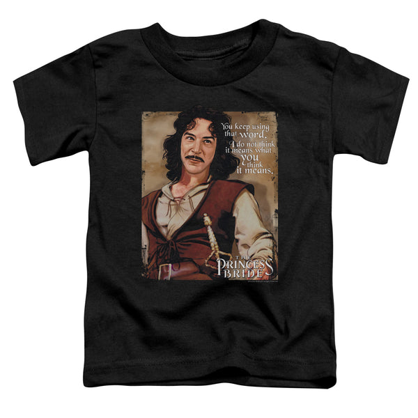 Princess Bride - Word Toddler Short Sleeve