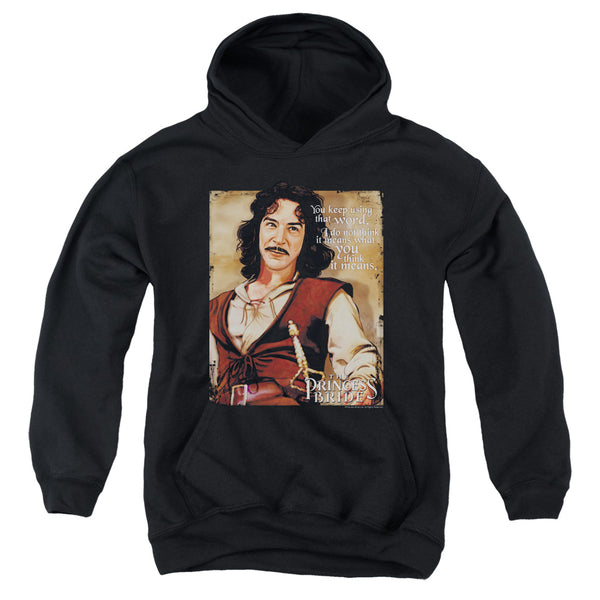 Princess Bride - Word Youth Hooded Sweatshirt