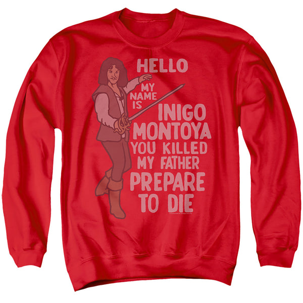 Princess Bride - Hello My Name Is Adult Crewneck Sweatshirt