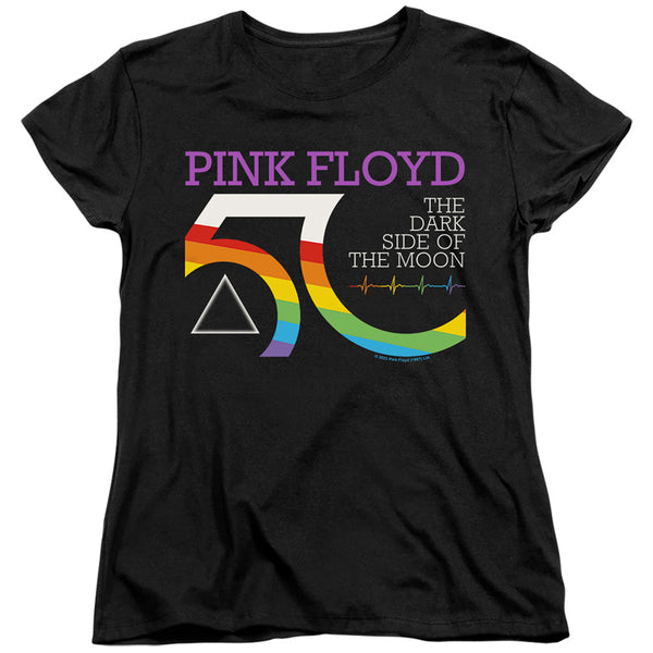 Pink Floyd - 50Th Logo Women's Short Sleeve