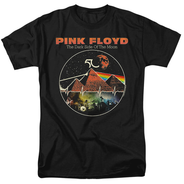 Pink Floyd - Vintage Pyramids Adult Regular Fit Short Sleeve