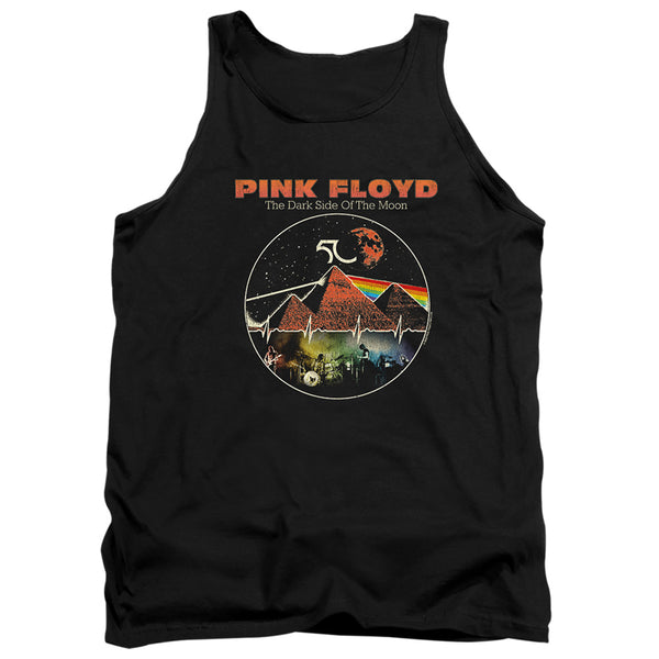 Pink Floyd - Vintage Pyramids Adult Tank Top