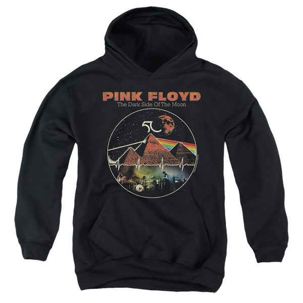 Pink Floyd - Vintage Pyramids Youth Hooded Sweatshirt