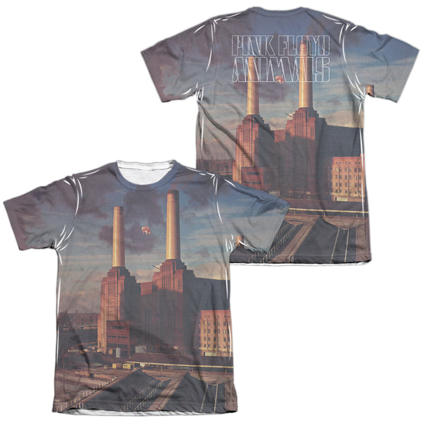 Pink Floyd - Animals (Front - Back Print) Adult Regular Fit Short Sleeve 65 - 35 Poly - Cotton