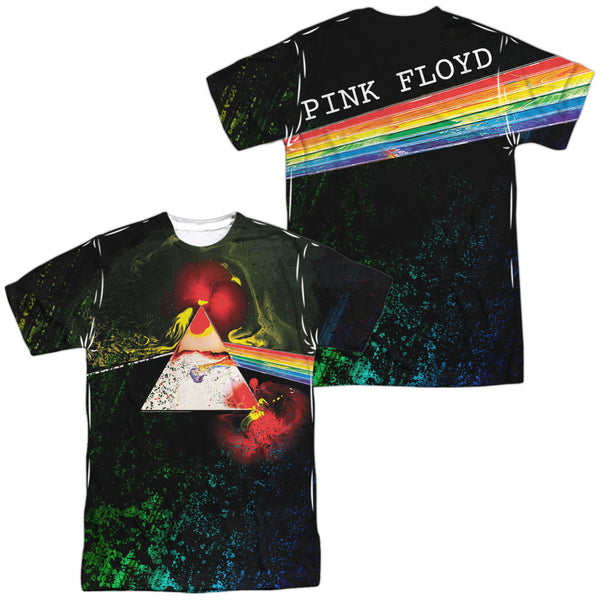 Pink Floyd - Dark Side Of The Moon (Front - Back Print) Adult Regular Fit Short Sleeve 100% Poly