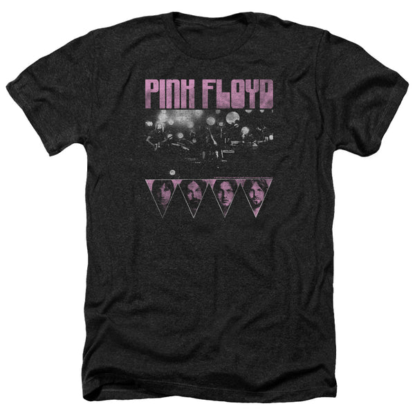 Pink Floyd - Pink Four Adult Regular Fit Heather Short Sleeve