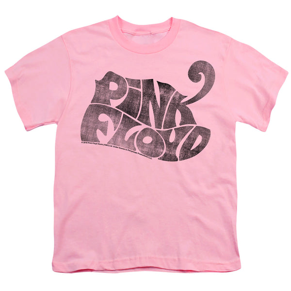 Pink Floyd - Pink Logo Youth Short Sleeve