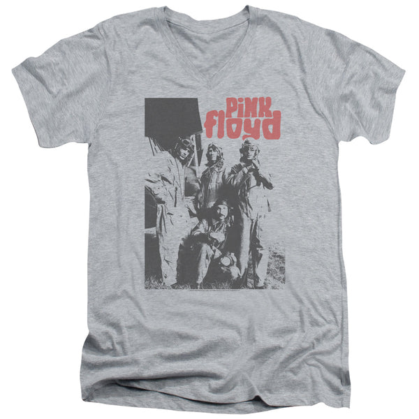 Pink Floyd - Point Me At The Sky Adult Slim Fit V Neck Cotton