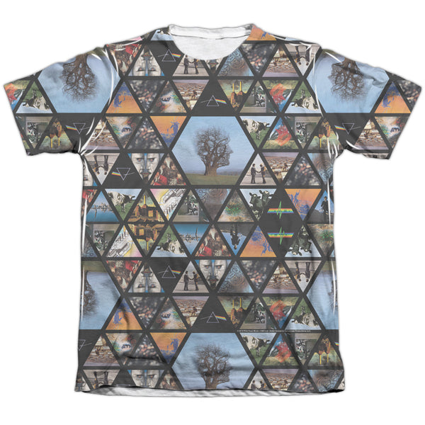 Pink Floyd - Photographs Adult Regular Fit Short Sleeve 65 - 35 Poly - Cotton