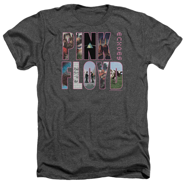 Pink Floyd - Cover Adult Regular Fit Heather Short Sleeve