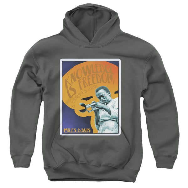Miles Davis - Knowledge And Ignorance Youth Hooded Sweatshirt