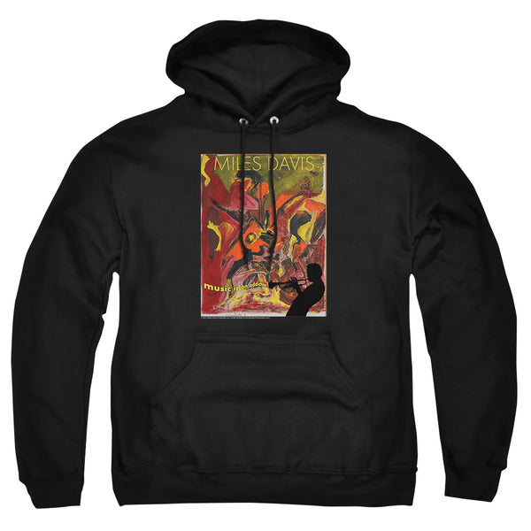 Miles Davis - Music Is An Addiction Adult Pullover Hoodie