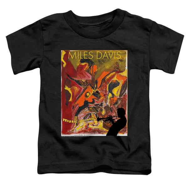 Miles Davis - Music Is An Addiction Toddler Short Sleeve