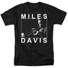 Miles Davis - Monochrome Adult Regular Fit Short Sleeve
