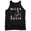 Miles Davis - Monochrome Adult Tank Top
