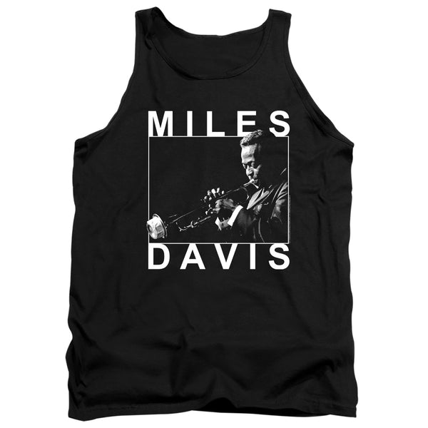 Miles Davis - Monochrome Adult Tank Top
