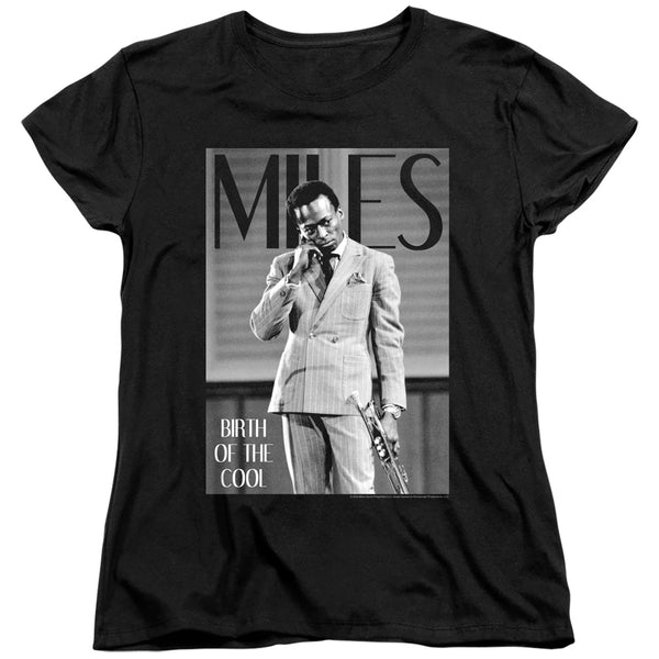 Miles Davis - Simply Cool Women's Short Sleeve