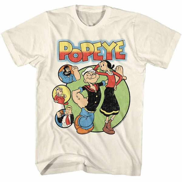 Popeye Circles- S/S Tshirt