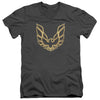 Pontiac - Iconic Firebird Adult Slim Fit V Neck Cotton