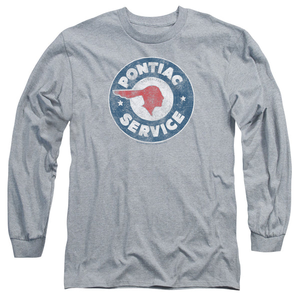Pontiac - Vintage Pontiac Service Adult Long Sleeve