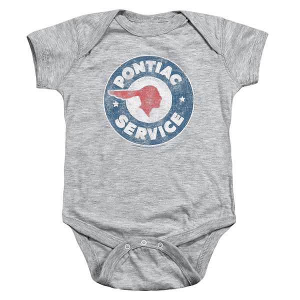 Pontiac - Vintage Pontiac Service Infant Snapsuit