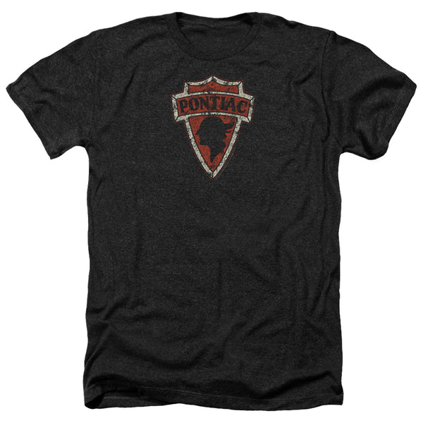 Pontiac - Early Pontiac Arrowhead Adult Regular Fit Heather Short Sleeve