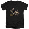 Pontiac - Night Moves Adult Slim Fit V Neck Cotton