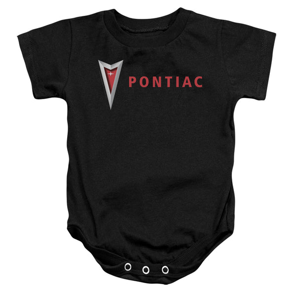 Pontiac - Modern Pontiac Arrowhead Infant Snapsuit