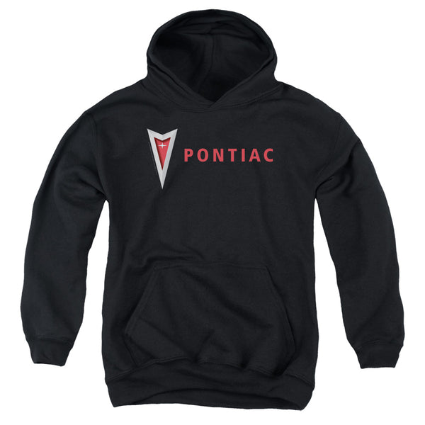 Pontiac - Modern Pontiac Arrowhead Youth Hooded Sweatshirt