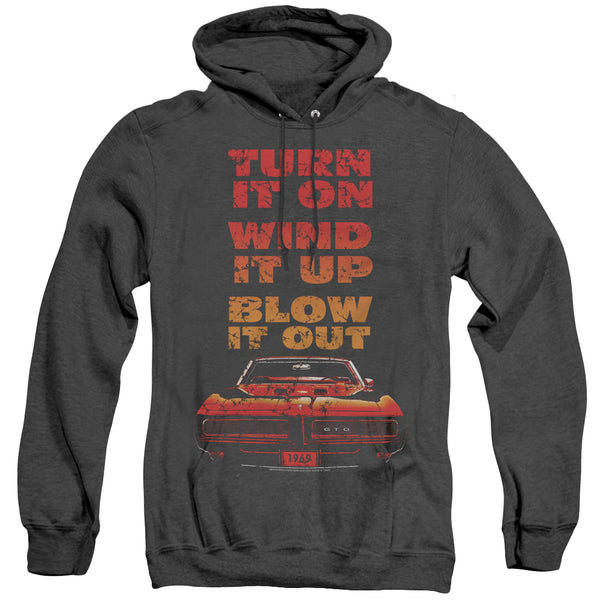 Pontiac - Blow It Out GTO Adult Heather Hoodie